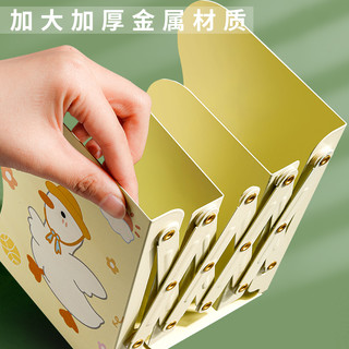 咔巴熊 Kabaxiong可伸缩书立架大号创意ins风高中生简约立放书的架子收缩书挡板桌上折叠收纳书靠简易书夹书架桌面书本学生用