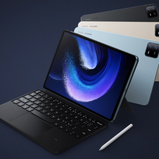 Xiaomi 小米平板6 Pro 11英寸 Android 平板电脑（2.8K、骁龙8+、8GB、256GB、WLAN版、金色）