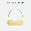 BOTTEGA VENETA 葆蝶家 女士羊皮革单肩包 729166VMAY12916 冰淇淋色 小号