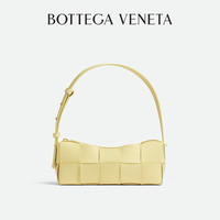 BOTTEGA VENETA 葆蝶家 女士羊皮革单肩包 729166VMAY12916 冰淇淋色 小号
