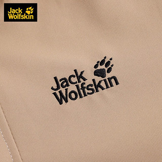 Jack Wolfskin狼爪夹克男 秋冬新品户外防风运动休闲舒适时尚连帽5321171 B 米白色5020 XL码180/104A