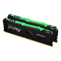 Kingston Fury Beast 32GB (2 x 16GB) DDR4 3600 内存套装