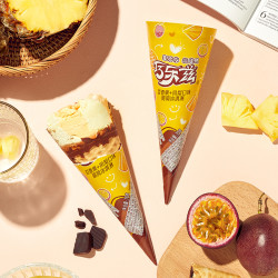 巧乐兹冰淇淋/雪糕_巧乐兹 伊利 巧乐兹 脆皮甜筒冰淇淋 多口味 73g*3