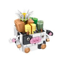 PANLOS BRICKS 潘洛斯 花束系列 655012 石生花 奶牛花盆