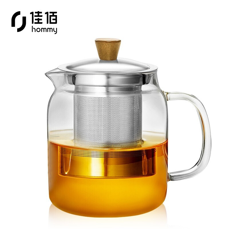 佳佰 茶壶 700ml 透明