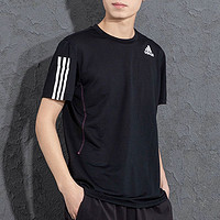 adidas 阿迪达斯 男装新款健身训练运动服透气休闲圆领短袖T恤GQ2159
