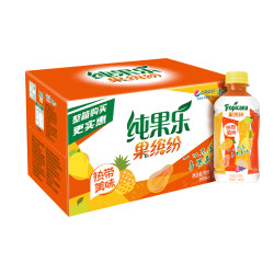 pepsi 百事 果缤纷热带美味水果饮料 330mlx12