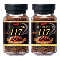 88VIP：UCC 悠诗诗 117速溶黑咖啡90g×2瓶速溶咖啡