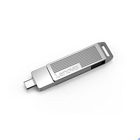 Lenovo 联想 SX5 Pro USB3.2 固态U盘 128GB Type-C/USB-A双口 银色