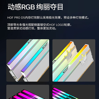  GALAX/影驰 高端电竞 DDR5内存条 ARGB马甲  32GB