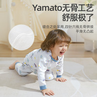 贝肽斯儿童睡衣家居服套装春秋款夏季纯棉居家睡衣男女宝宝秋衣裤