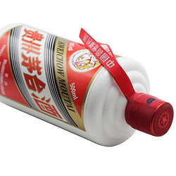 MOUTAI 茅台 贵州飞天茅台酱香型白酒43度500ml单瓶（带杯）