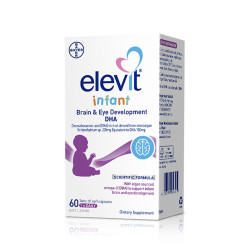 elevit 爱乐维 澳大利亚小爱乐维婴幼儿藻油DHA60粒高含量宝宝