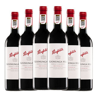 Penfolds 奔富 寇兰山设拉子赤霞珠干红葡萄酒750ml*6整箱红酒