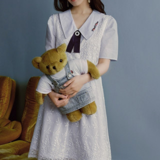 TEENIE WEENIE 女士短款娃娃裙 TTOW212512B-00 浅蓝色 XS