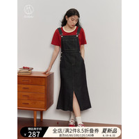 DUSHU 独束 女士鱼尾背带裙
