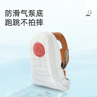 TARANIS 泰兰尼斯 童鞋2023夏季新款防滑软底鞋子男童凉鞋包头防踢学步鞋女