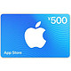 百亿补贴：Apple 苹果 App Store 充值卡 500元（电子卡）