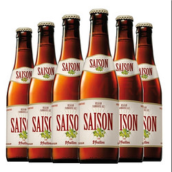 Saison 圣佛洋 Lindemans 林德曼 进口精酿啤酒 阿诗黑 330ml*6