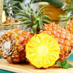只为榴恋 海南金钻凤梨4.5-5斤 热带水果金菠萝 新鲜水果