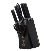 tuoknife 拓 沐风系列 TX07B 刀具套装 7件套 黑色