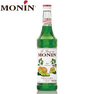 莫林（MONIN） 鲜果乐园糖浆 玻璃瓶装 风味糖浆 烘焙 辅料 DIY酒原料 猕猴桃风味糖浆700ml