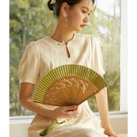 ZIQIAO 自巧 小个子新中式国风连衣裙女2023夏季新款显瘦改良式旗袍长裙子