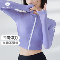 aquaplay长袖长裤泳衣女保守显瘦泳装游泳衣防晒速干潜水服冲浪服