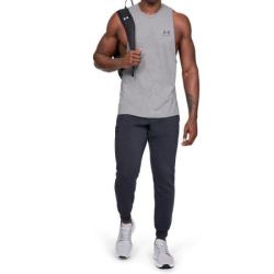 UNDER ARMOUR 安德玛 官方UA Sportstyle男子运动背心Under Armour1329286 灰色035 XL