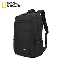 国家地理 双肩包多功能大容量背包15.4英寸笔记本电脑包商务休闲书包 灰色