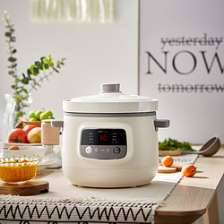 bear小熊电炖锅陶瓷全自动大容量电炖盅煲汤锅家用紫砂炖锅炖汤煮粥锅