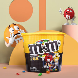 m&m's 玛氏 妙趣牛奶夹心mm豆桶装 保质期2023年5月20日左右，介意勿拍