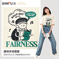 SANFU 三福 女士短袖T恤 465919