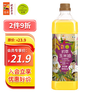 CHUCUI 初萃 玉米胚芽油 900ml