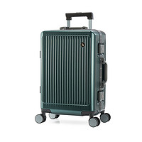 OIWAS 爱华仕 铝框大容量耐用结实行李箱拉杆箱女万向轮旅行箱男登机密码箱皮箱
