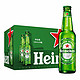 Heineken 喜力 啤酒（Heineken）经典绿瓶装 330ml*24瓶