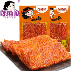 邬辣妈 手撕素肉豆干麻辣条香辣零食湖南特产25g*20包