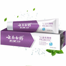 云南白药 YUNNANBAIYAO 云南白药 金口健牙膏 益优薄荷 105g