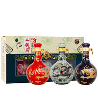 88VIP：牛栏山 二锅头青龙珍品(30）清香型白酒 52度 50ml*3瓶 小酒礼盒