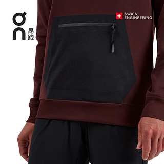 On昂跑 新一代男款舒适运动跑步帽衫 Hoodie Mulberry 桑葚紫 XXL