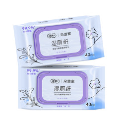 C&S 洁柔 湿厕纸 40片2包