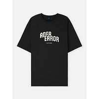 ADER error 2023夏男女同款宽松刺绣棉质混纺T恤netaporter