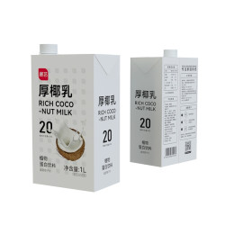 展艺 烘焙专用厚椰乳 1L