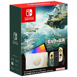 nintendo任天堂日版switch遊戲主機oled版塞爾達傳說王國之淚限定機