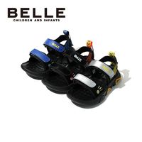 BeLLE 百丽 男童凉鞋中大童软底轻便帅气百搭户外运动沙滩鞋