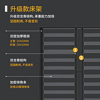 初点隐形床折叠床正侧翻床壁床墨菲床衣柜墙上翻转五金配件一体