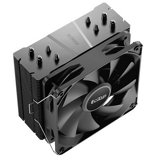 PCCOOLER 超频三 东海R4000S CPU风冷散热器（无光/4热管/黑化鳍片/1700/AM4平台）