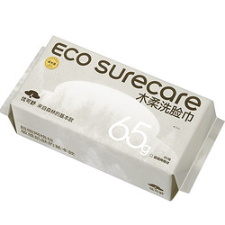 EcosureCare 优可舒 木柔洗脸巾 80抽/包