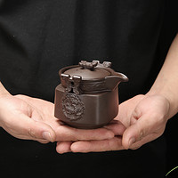 厨什汇 紫砂壶朱泥陶瓷过滤小号茶壶功夫茶壶茶具家用泡茶壶单壶多款可选