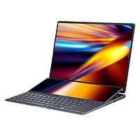 ASUS 华硕 灵耀X 双屏Pro 2023款 14.5英寸 十三代酷睿版 双触控屏轻薄本 黑色（酷睿i9-13900H、RTX 4060 8G、32GB、1TB SSD、2.8K、OLED、120Hz、UX8402）